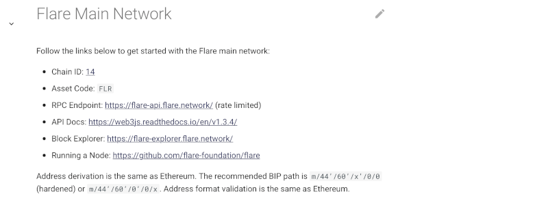 Connecting To Flare Main Network | How To Guides Article