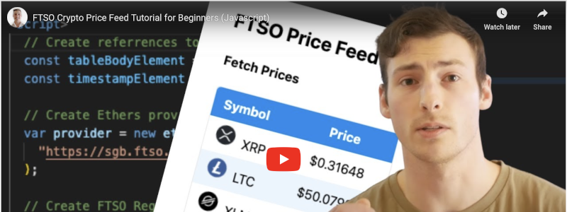 FTSO Crypto Price Feed Tutorial For Beginners | How To Guides Article